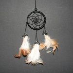 Dream Catcher zwart Ø 6cm