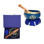Klankschaal Chakra nr 6 indigo, derde oog, ± 300gr