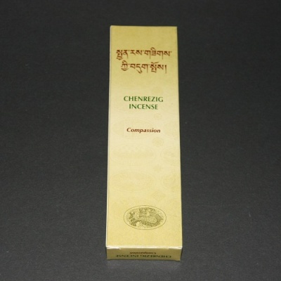 Tibetaanse wierook Chenrezig, Compassion, 14cm, 20gr (6)