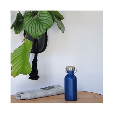 Urban water bottle enkelwandig 500ml Deep Ocean Blue