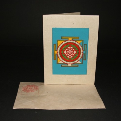 Tibetaanse Boeddha kaarten, Shri Yantra